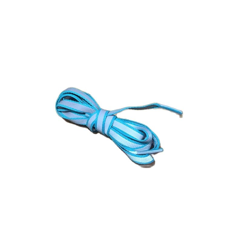 Cordones laterales reflectantes dobles de alta visibilidad 1,3/1,2 metros de longitud protección nocturna reflectante