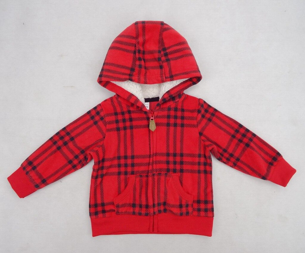 Winter Fleece Infant Jacken Für Junge Graben kinder Kleidung Mit Kapuze Warme Oberbekleidung Windjacke Baby B Kinder Mäntel: 6m