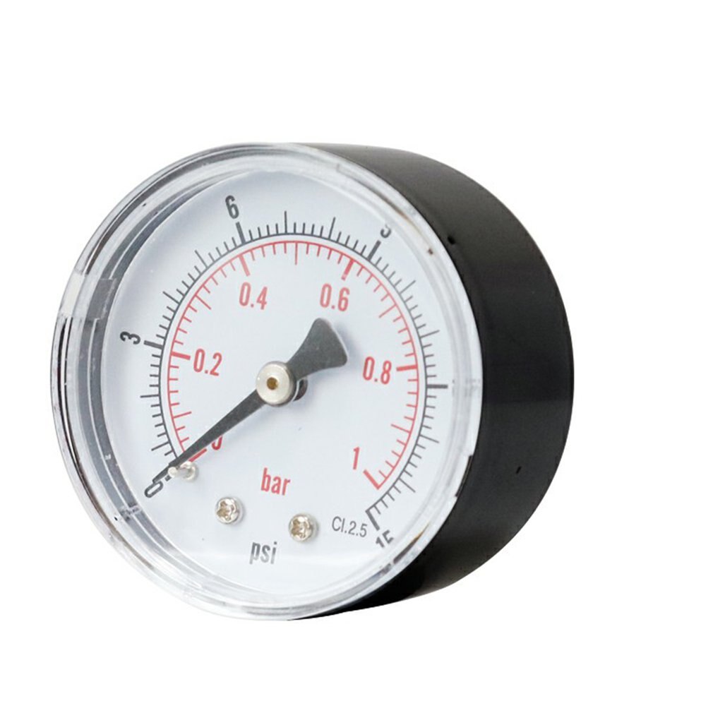 Axiale Manometer hoch-präzision Barometer Öl Manometer Wasser Manometer TS-Y50Z4-15psiY50 0-15psi 0-1Bar