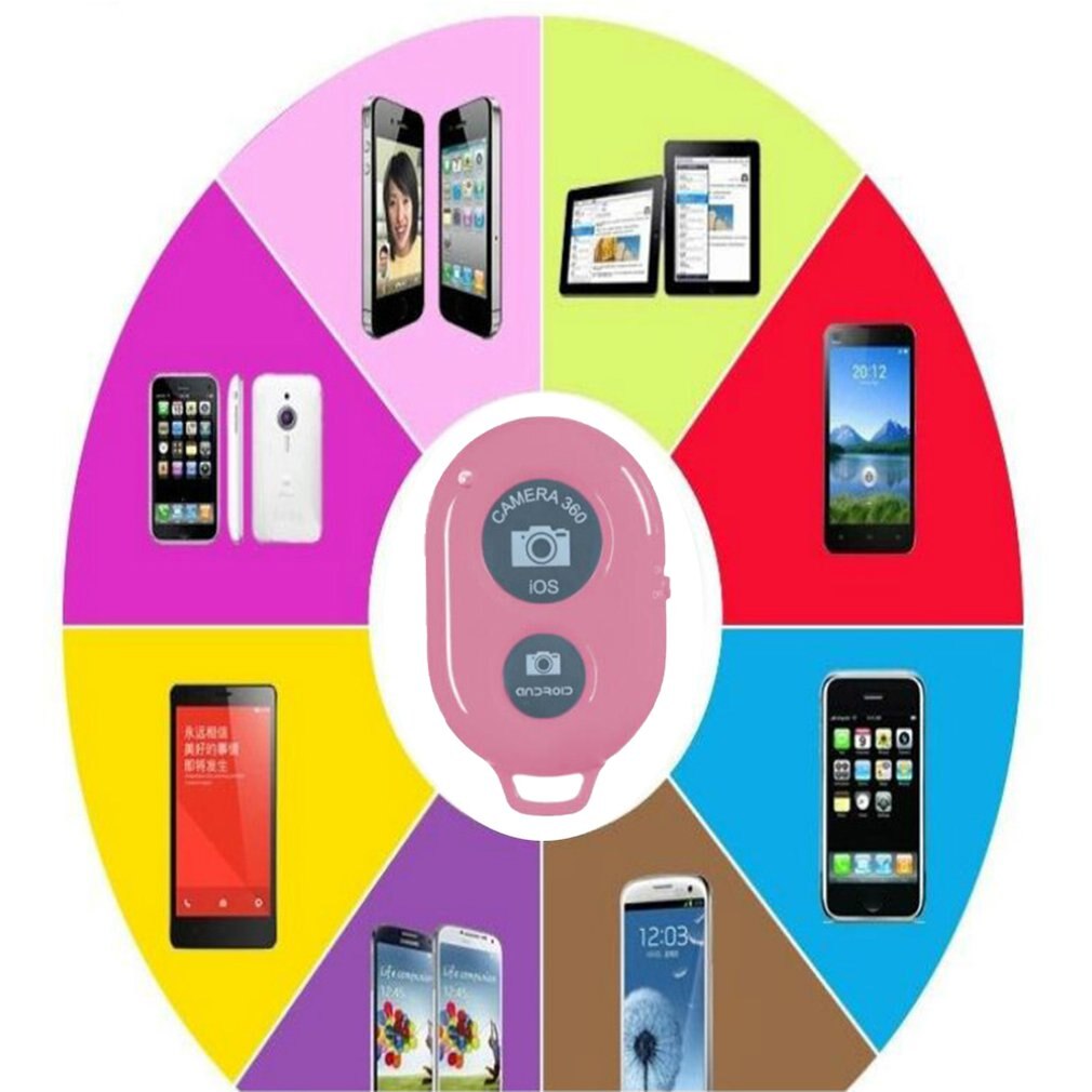 Télécommande sans fil Selfie Android Ios système téléphone portable Selfie artefact obturateur télécommande