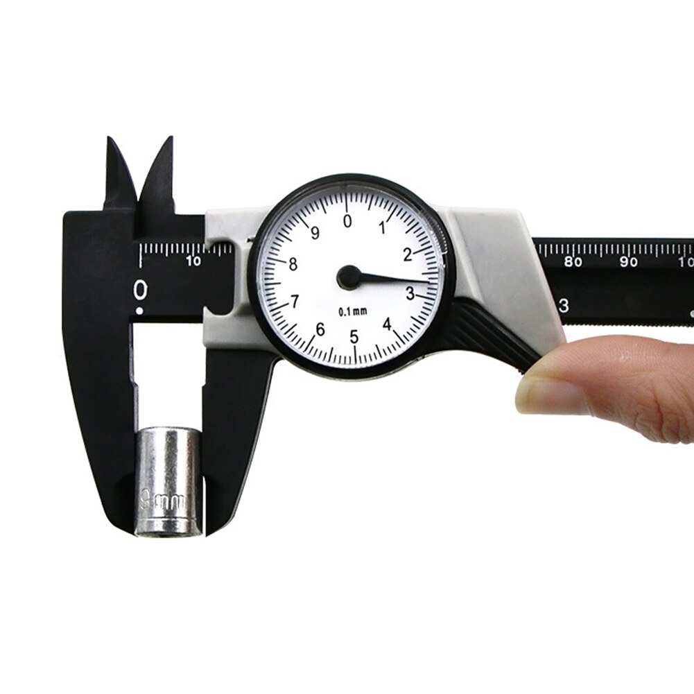 0-150mm Building Micrometer Metric Imperial With Dial Durable Precision Measuring Tool Portable Woodworking Vernier Caliper