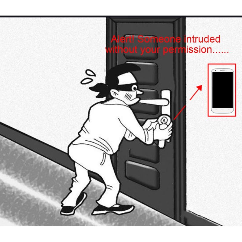 2g gsm smart Port åpner alarm sms tilgangskontroller modul relé bryter