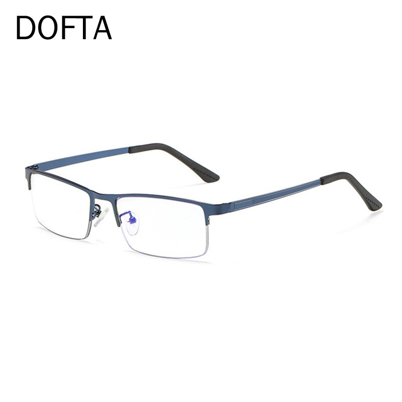 DOFTA Men Blue Light Blocking Glasses For Computer Gaming Protection Blue Ray Goggles Women Anti Radiation UV 400 5232: BLUE