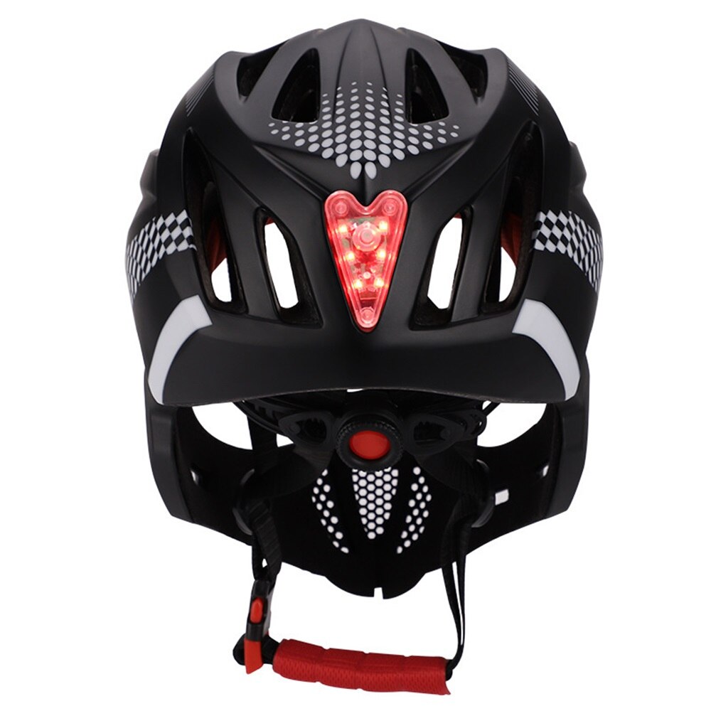 LED Kids Full Face Mountain Bike Helmet Balance Bike Sports Safety Kids Full Covered Helmets Downhill Scooter BMX Child 42-52CM