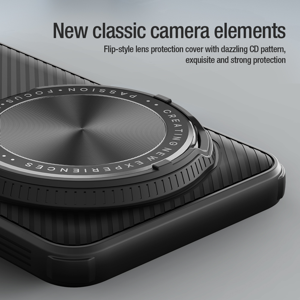 NILLKIN for Xiaomi Mi 15 Ultra / 14 Ultra / 13 Ultra 5G case Slide Lens Frosted 360 full Camera Protection CamShield Back cover