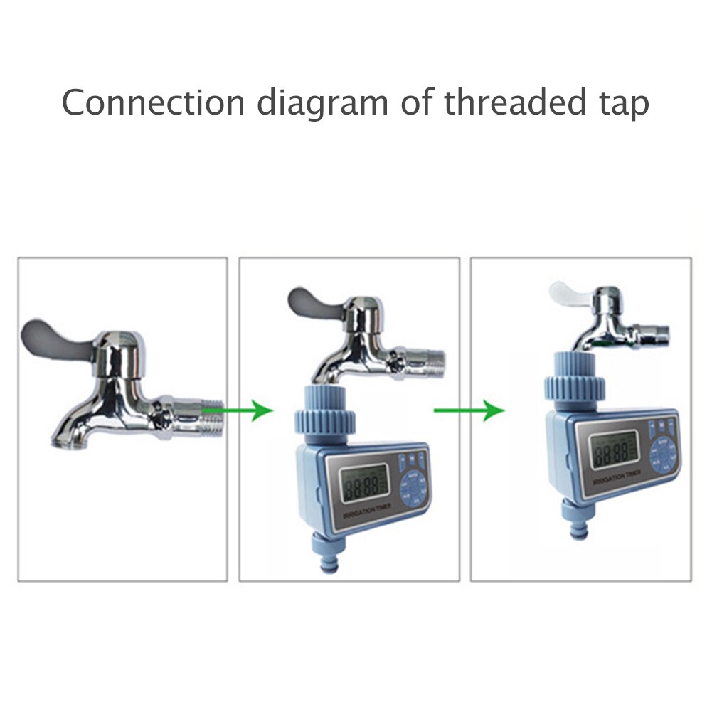 Huis Tuin Irrigatie Controller Digitale Water Beregening Systeem Irrigatie Timer Controller Systeem Blijvende