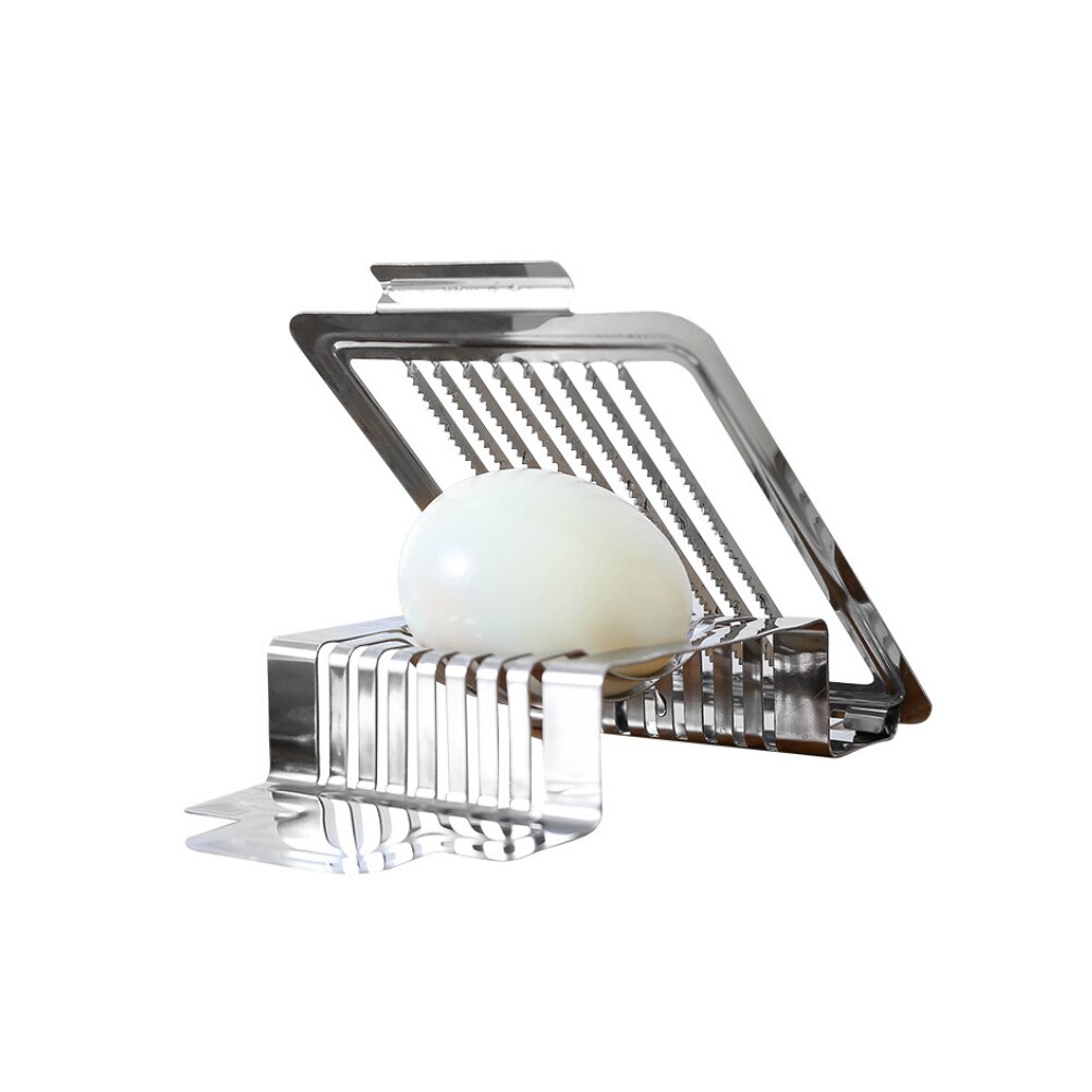 Home Kitchen Egg Cutter Stainless Steel Wire Egg Slicer for Hard Boiled Eggs Multifunctional egg cutter
