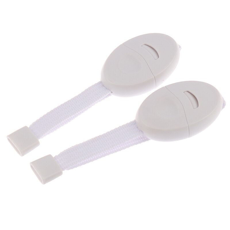 2Pcs Baby Safety Locks Furniture Restrictor Kids Protection Cupboard Cabinet Fridge Door Lock