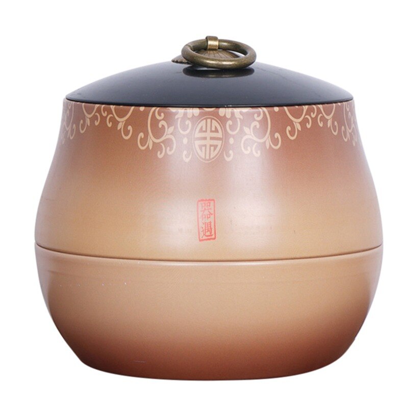 Metal Tins Tea Packaging Cans Kitchen Tea Box Jar Storage Holder Sweetmeats Candies Cans Tinplate Tea Empty Storage Box: H