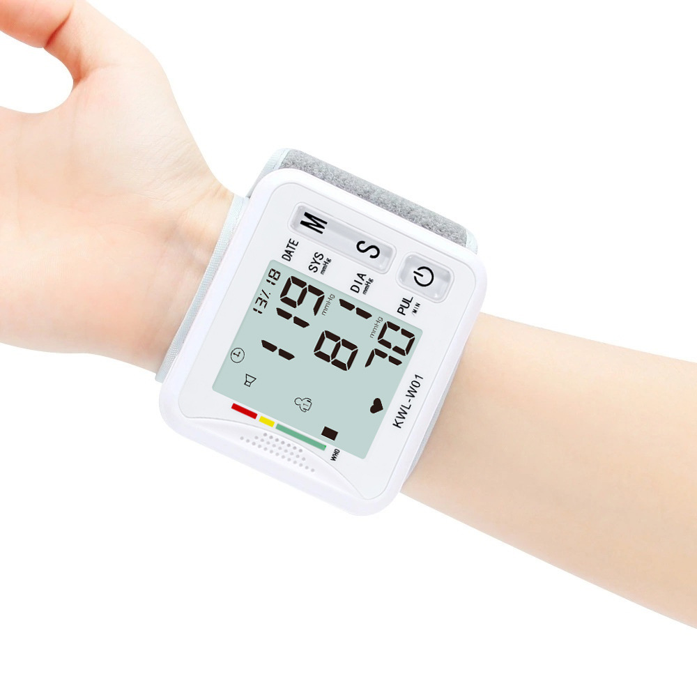 Huishoudelijke Gezondheidszorg Bloeddrukmeter Bloeddruk Presure Meter Monitor Hartslagmeter Draagbare Smart Bloeddrukmeter