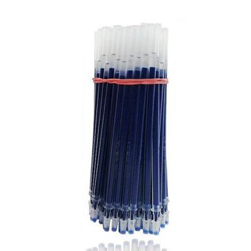 20Pcs/Pack 0.5mm Black Red Blue Gel Ink Pen Refill Set Supplies Office School I0B1: B2