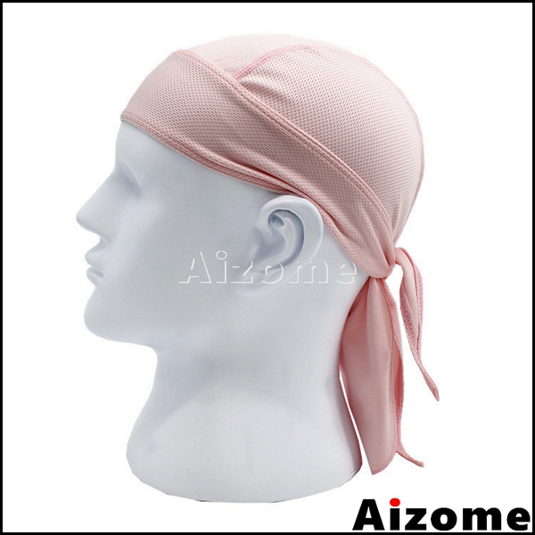 Pañuelo pirata para la cabeza para 1x hombres y mujeres, pañuelo para la cabeza tipo do-rag, pañuelo para la cabeza estilo motociclista, pañuelo para la cabeza estilo hip hop rock.: Rosa