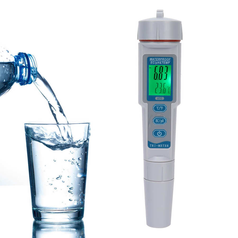 Ph‑ 983 Meter 3 In 1 Multifunctionele Ph/Geleidbaarheid/Temperatuur Tester Zwembad Laboratorium Water Monitor Ph Testen tool