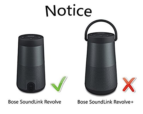 Ltgem resväska för bose soundlink revolve bluetooth-högtalare passar laddare och kablet