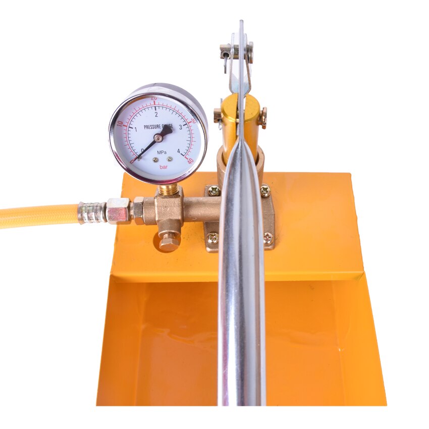 SYB-40 Manual Water Pipe Pressure Test Pump 40 kg Copper Pump Body Manual Pressure Test Pump