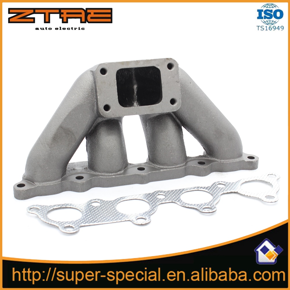 D-Series SOLID CAST STAINLESS TURBO MANIFOLD For 88-00 Hond@ CRX D15/D16 Engine