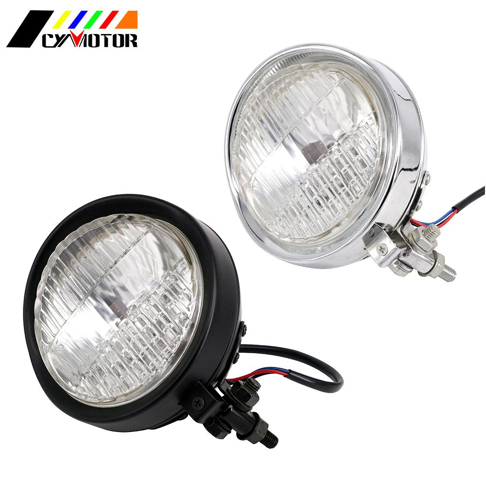 Motorfiets retro koplamp koplamp lamp voor cafe racer harley davidson choppers sportster suzuki racer 883 xl1200 xl 1200