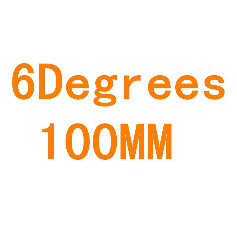 Full Carbon Fiber Mtb Mountainbike Stuurpen 6/17 Graden 31.8Mm Racefiets Carbon Stuurpen Fietsen Onderdelen Fiets stem: 6 degree 100mm