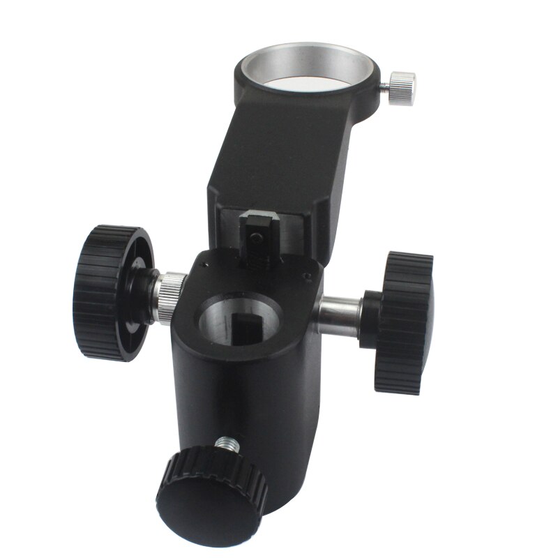 Stereo Mikroskop Einstellung Fokus Arm 50mm/25mm Durchmesser Mikroskop Kopf Halfter Ring Laube Stehen Halterung