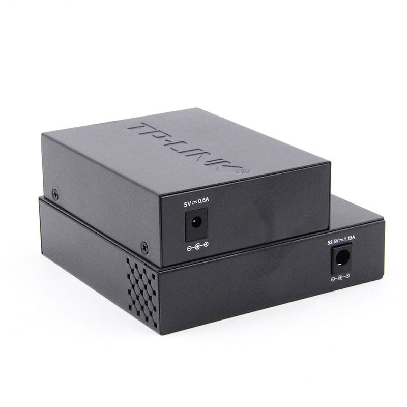 TP-Link 4-Port POE Media Converter 10/100M Single-Mode Single Fiber Optical Transceiver SC Without Box And Power Adapte