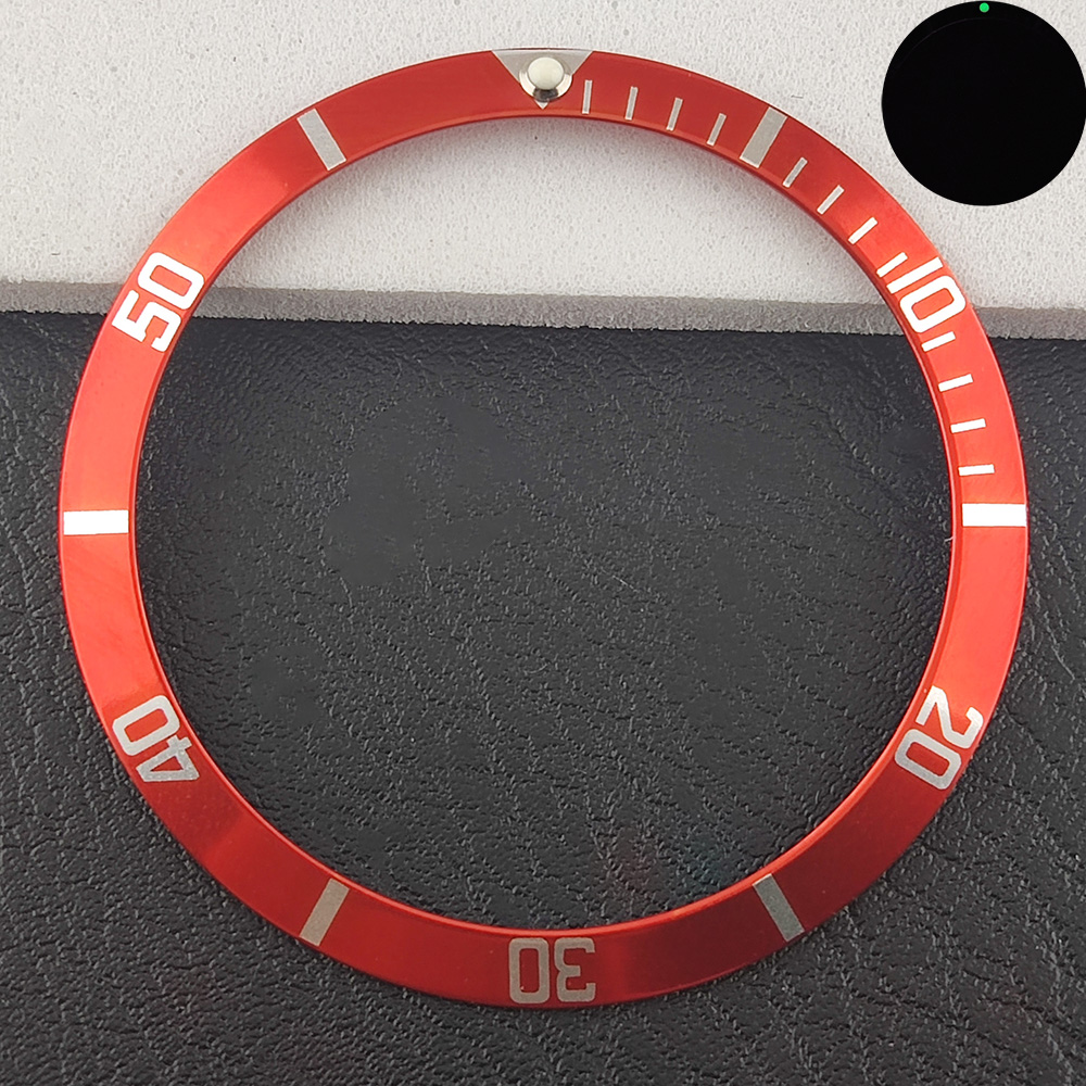 36.5Mm Vintage Horloge Bezel Aluminium Bezel Herenhorloge Accessoires Horloge Reparatie Accessoires 36.5*30.75Mm: Goud