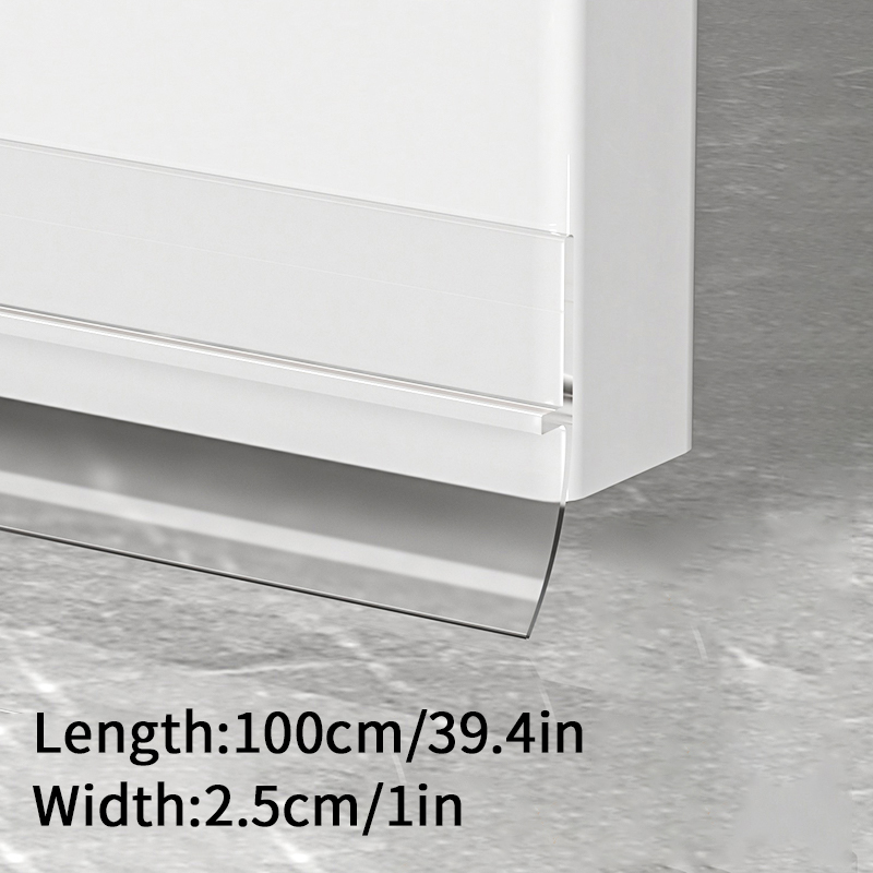 Door Bottom Sealing Strip Windproof and Waterproof Strip Door Under Wind Shield Insulated House Acoustic Foam Sealing Strip: Gold