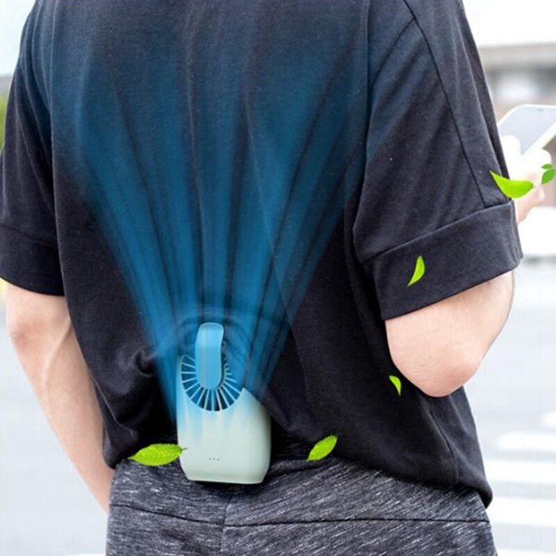 Usb-zakventilator, stille kleine, draagbare handventilator, luchtreiniging, draagbare mini-ventilator, oplaadbaar usb-ventilator