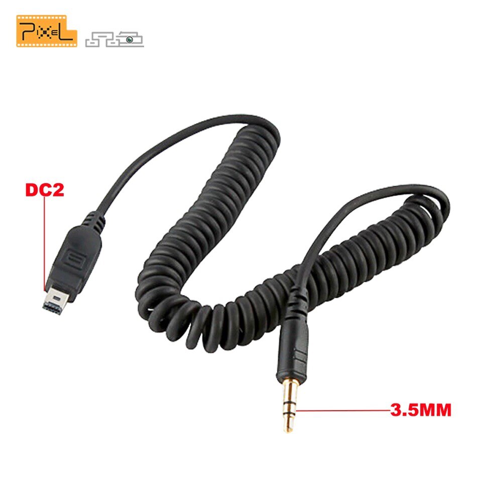 Pixel J3.5-30 Disparador remoto Control conexión DCO DC2 N3 E3 Cable para Caon de la Cámara de Nikon TW-283 T3 T8 F-508 Opas BG-100