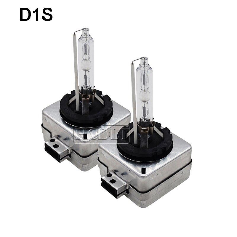 HCDLT – ampoule au xénon HID 55W D1S, ampoules au xénon pour phares de voiture 4300K 6000K 35W D3S HID 8000K D1 D3S, 2 pièces