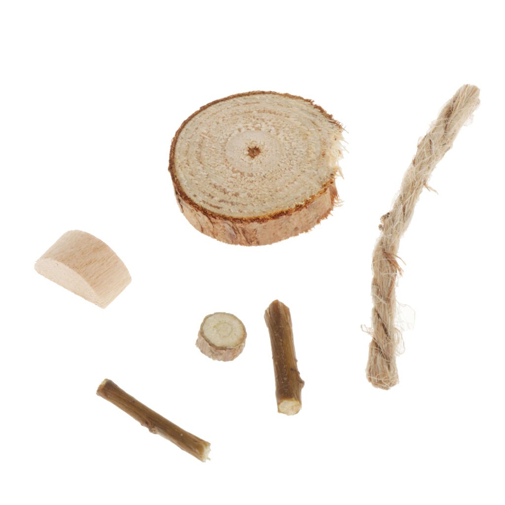 Natural Funny DIY Kit wood Slice wood Block For Handmade Crafts Ornaments