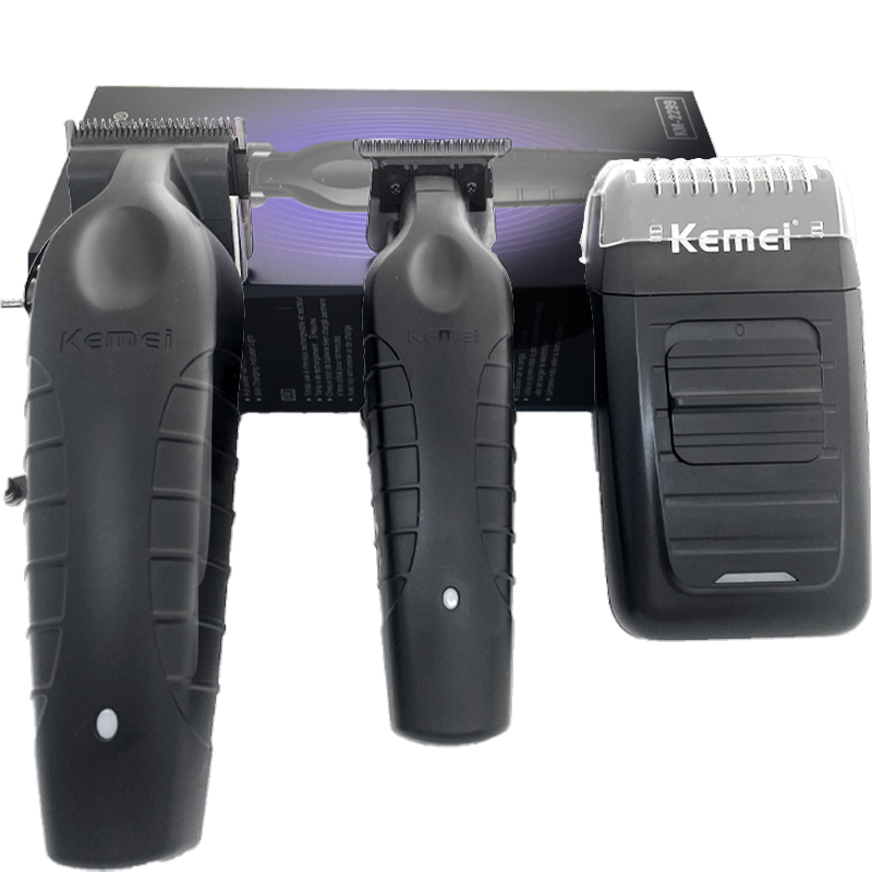Kemei KM-2296 KM-2299 KM-1102 Hair Clipper Kit Electric Shaver Male Hair Cutting Machine Men’s Trimmer Machine