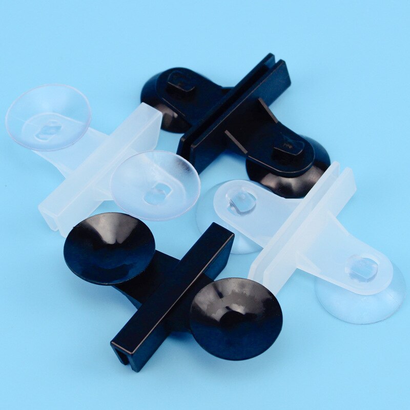 10PC Aquarium Fish Tank Divider Suction Cup Isolation Clip Partition Plate Clamp Suction Cup Clamp Separation Aquarium Tank Tool