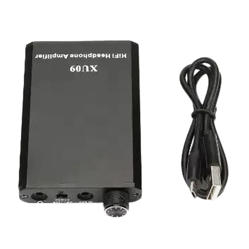 3.5mm Headphone Amplifier Gain Switch Portable HiFi Headphone Amplifier Compatible with Phones Tablets MP4 and Computers: Default Title