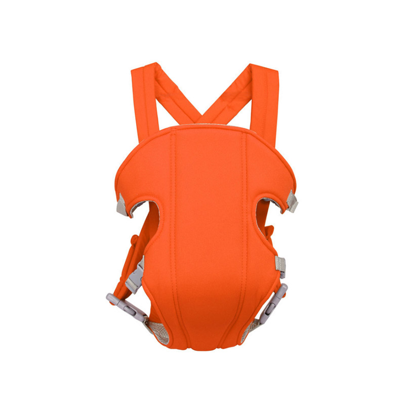 Portabebés frontal para recién nacido, asiento de bebé ergonómico, barra de carga de 20Kg, Color vendido: Naranja