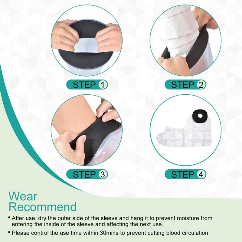 JFBL Waterproof Hand Arm Cast Cover Adult Full Arm Cast Covers For Shower Protector Wounds Bath Accessories