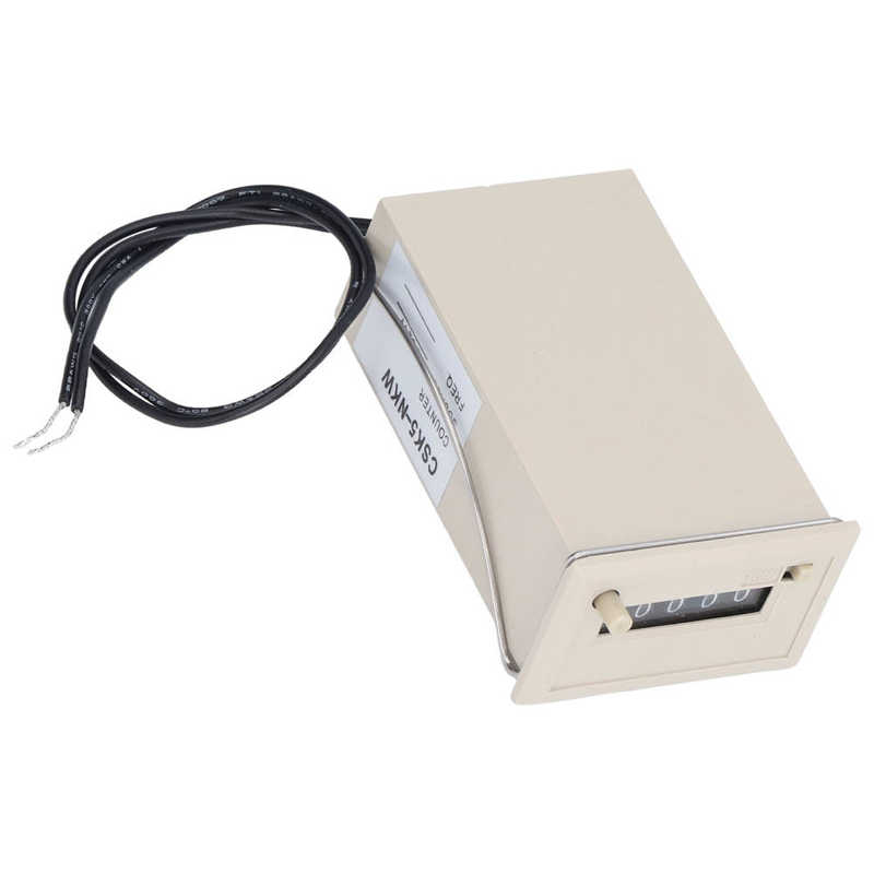 Pulse Counter Accurate Counting Small Indication Error Abrasion Resistance Electromagnetic Counter Electronic Pulse Counter