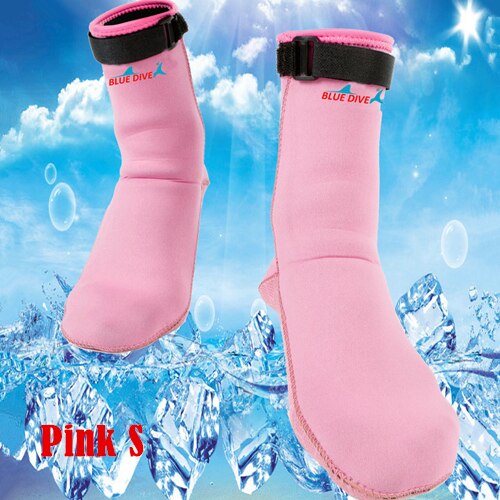 Quick Dry Diving Socks Snorkeling Surfing Boots Wetsuit Scratch Resistant Swimming Socks Water Sports Snorkeling Boots: Pink S