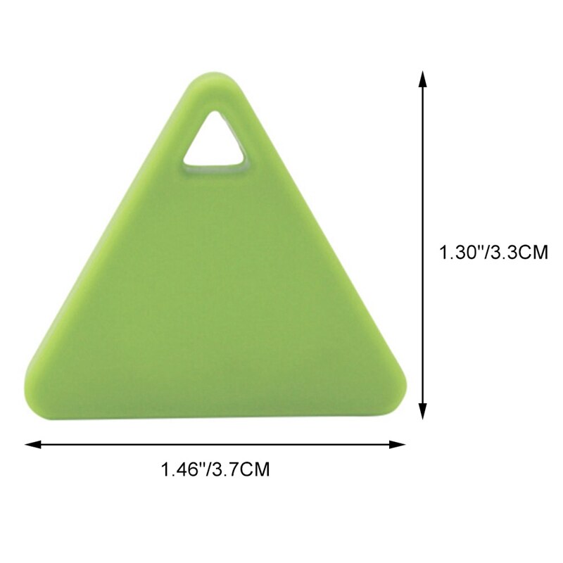 Triangle Pet Bluetooth Anti-lost Device Mobile Phone Bluetooth Tracking Object Finder Key Anti-lost Two-way Alarm