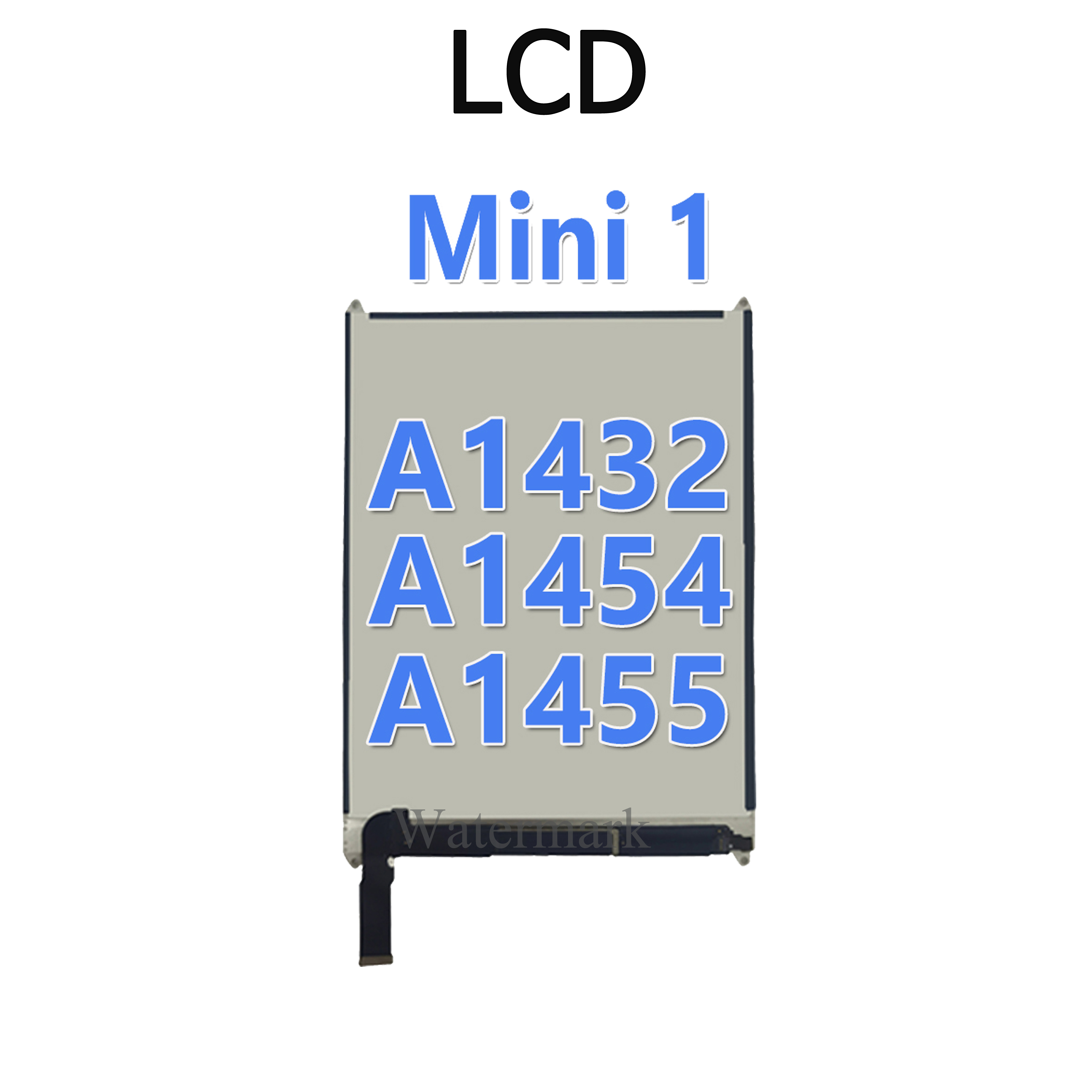Lcd En Touch Screen Display Getest Voor Apple Ipad Mini1 Mini2 Mini3 A1432 A1454 A1455 A1489 A1490 A1491 A1600 A1601 mini 1 2 3: Mini 1 LCD