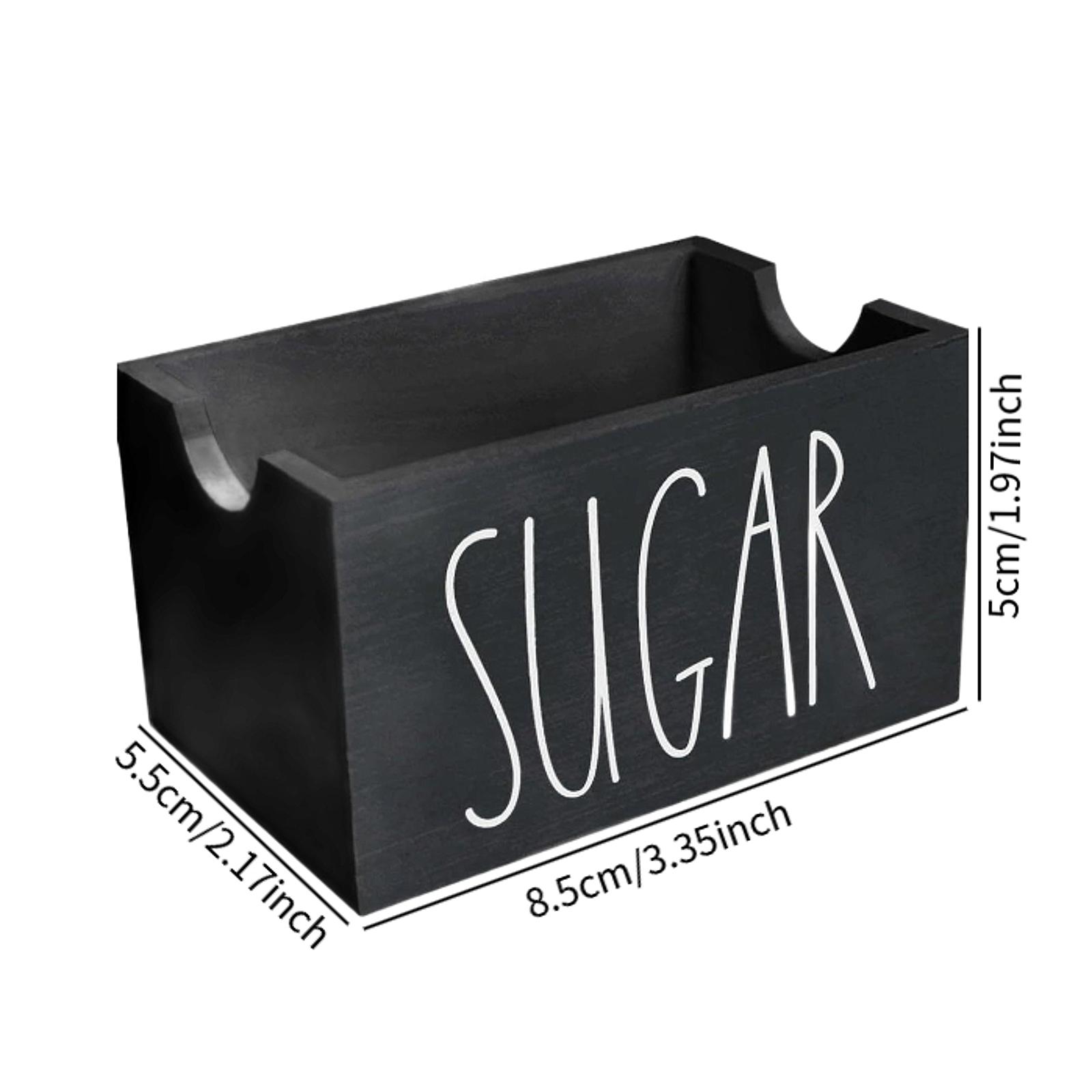 Drewniany pojemnik na cukier w saszetkach, pudełko robić przechowywania torebek herbaty, organizer na kapsułki robić kawy robić restauracji, hotelu, na ladę, robić baru kawowego.