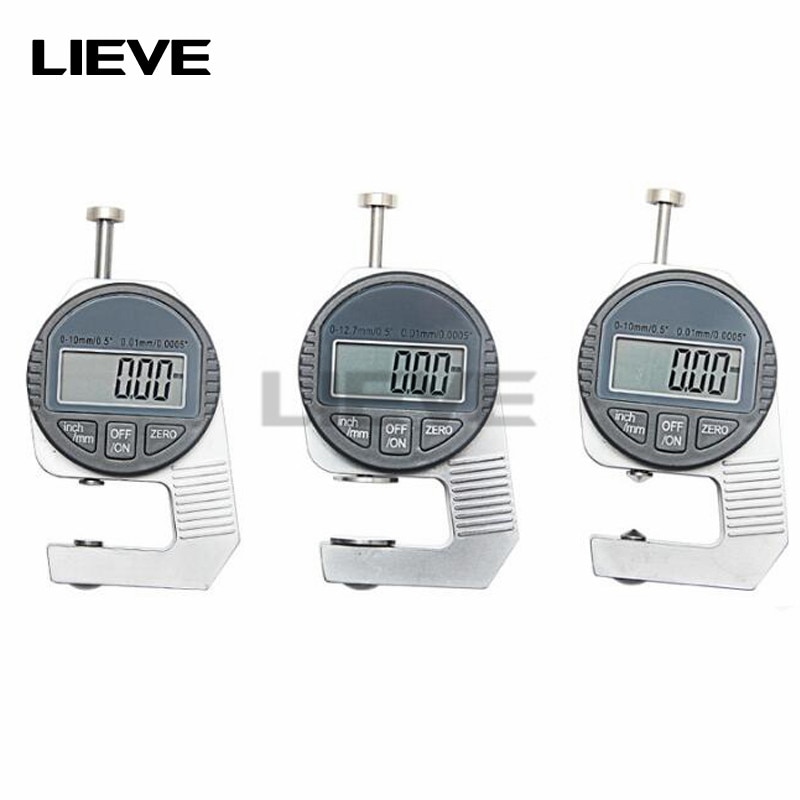 Portable Electronic Dial Indicator Thickness Mini 0.01mm Digital Thickness Gauge Meter 12.7mm Measure Tool Dial Gauge Tester