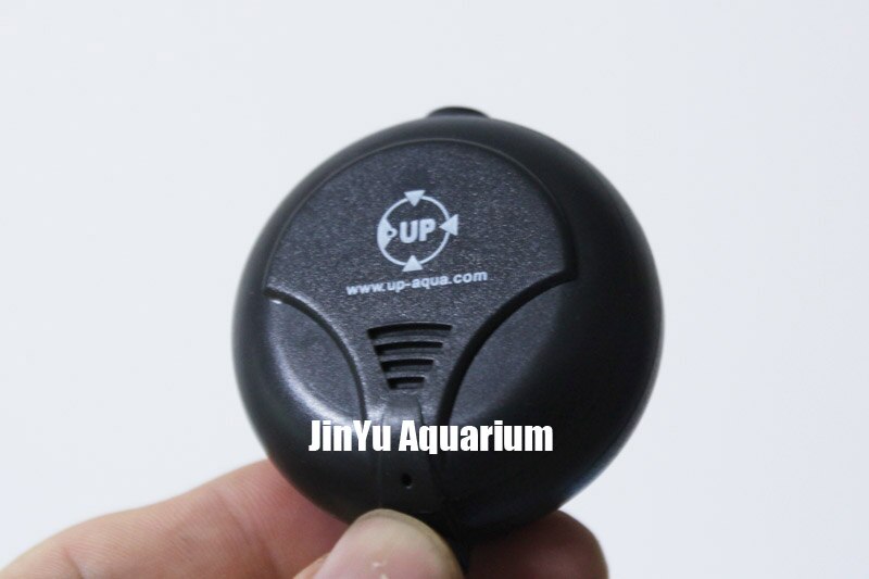 Mini nano luchtpomp Stille Luchtpomp Aquarium Zuurstof Luchtcompressor Beluchter Aquarium Air Flow Maker Prump Vis Marine tank: Black