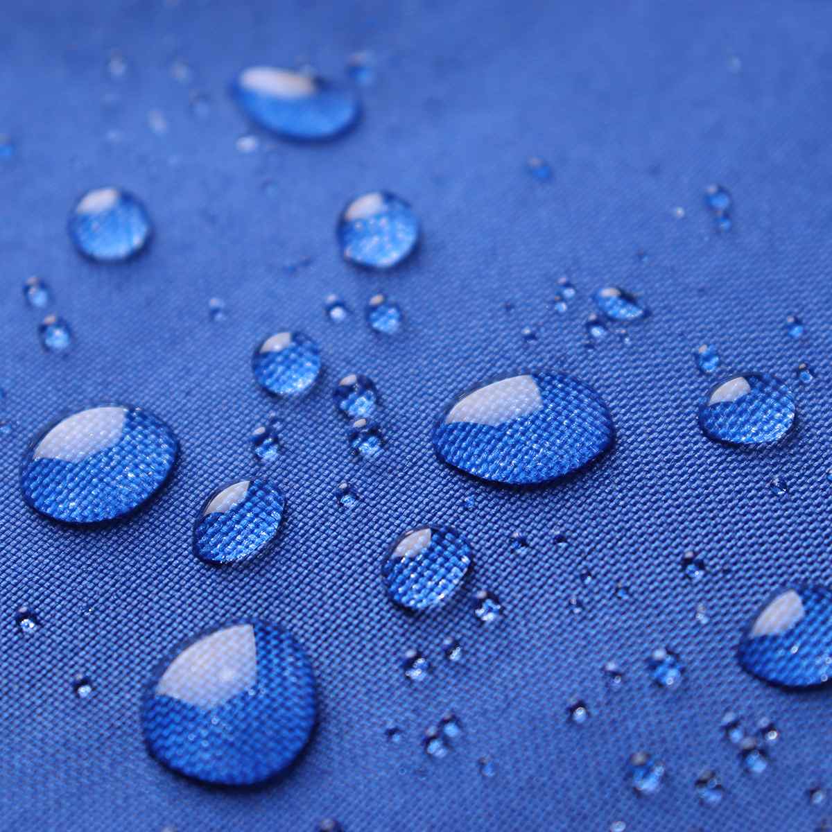 Blue 300D 8 SIZES Regular Triangle Shade Sail Waterproof Polyester awning Sun Outdoor Sun Shelter garden Camping Canopy shed