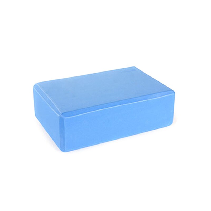 Environmental EVA High Density Non Slip Yoga Brick Fitness Tool Fitness Exercise Stretching Auxiliary Fitness Equipment: dark blue