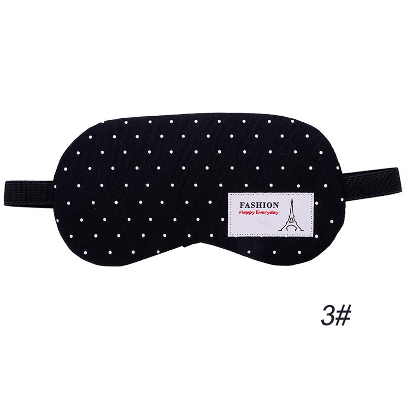 Coton Doux Oeil L'aide Masque de Sommeil avec Confortable Compresse de Glace Gel Voyage Reste Abat-Jour Couverture Bandeau Unisexe Sécurité Yeux Blinder: Type 3 NO Ice Gel