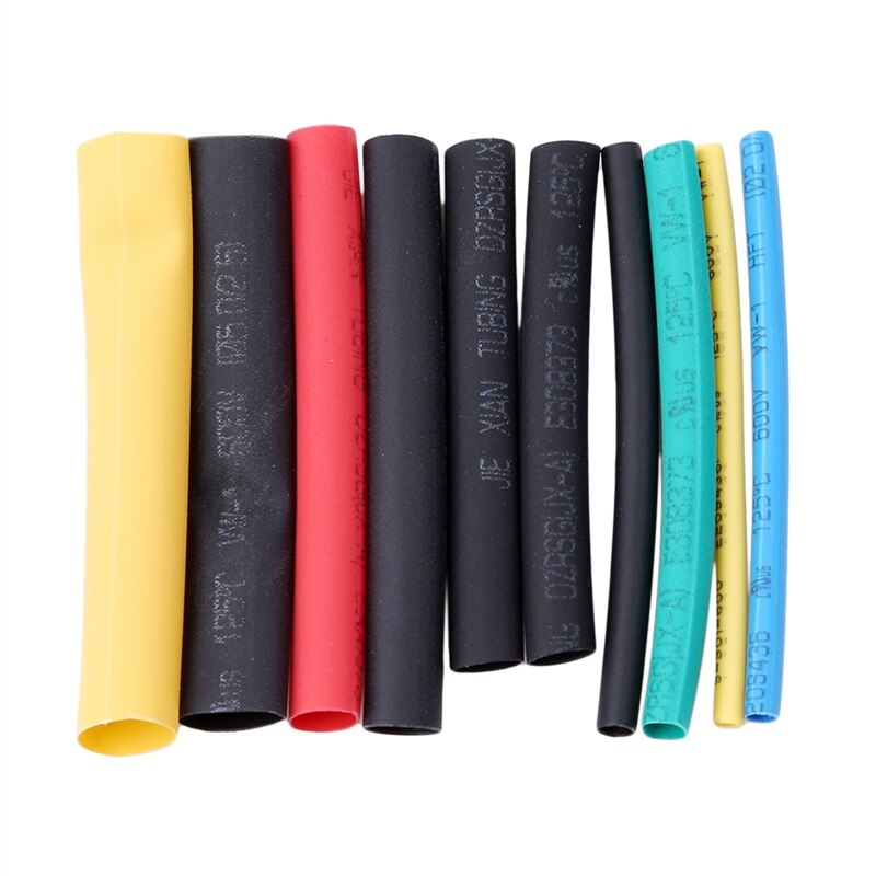 Heat Shrink Tube Kit Insulation Sleeving Termoretractil Polyolefin Shrinking Assorted Heat Shrink Tubing Wire Cable