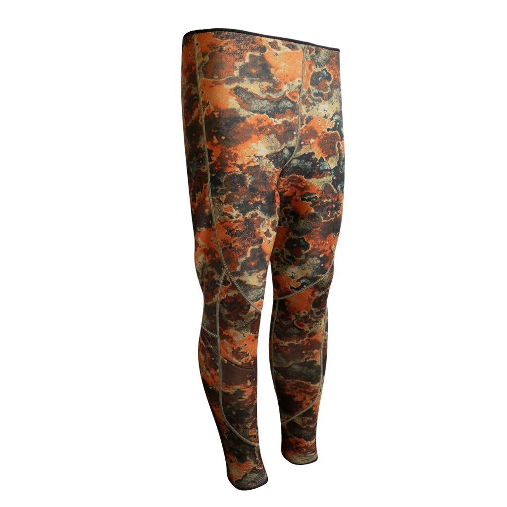 Camouflage Super Stretch Neopreen Duiken Wetsuit Lange Broek Surfen Snorkelen Onderwatervissers Kajak Zeilen Broek M-XXL