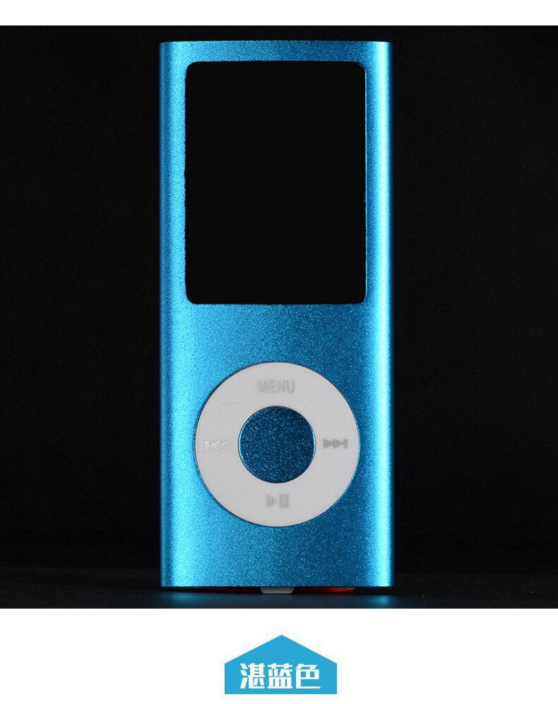 SMILYOU Slim MP3 MP4 Music Player 1.8 inch LCD 32GB Memory Screen FM Radio Video Player with 9 Color Availabe