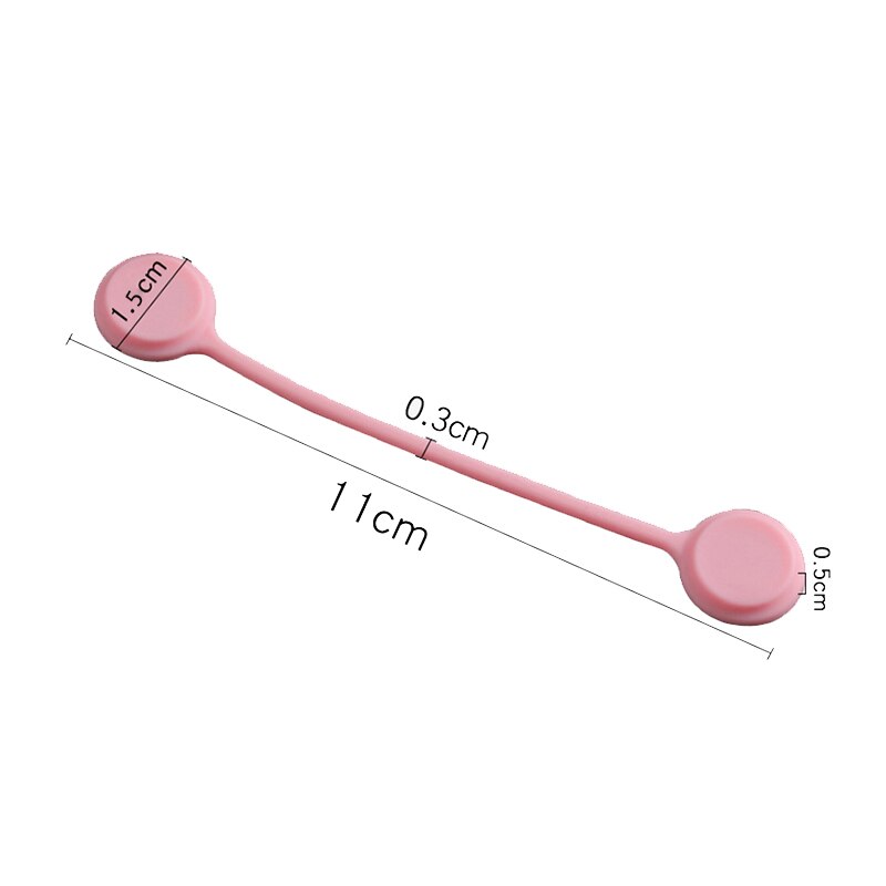 Silicone Cable Organizer Headset Phone Earphone Cable Winder Wire Management Holder Office Organizer Mouse Cord Clip Protector