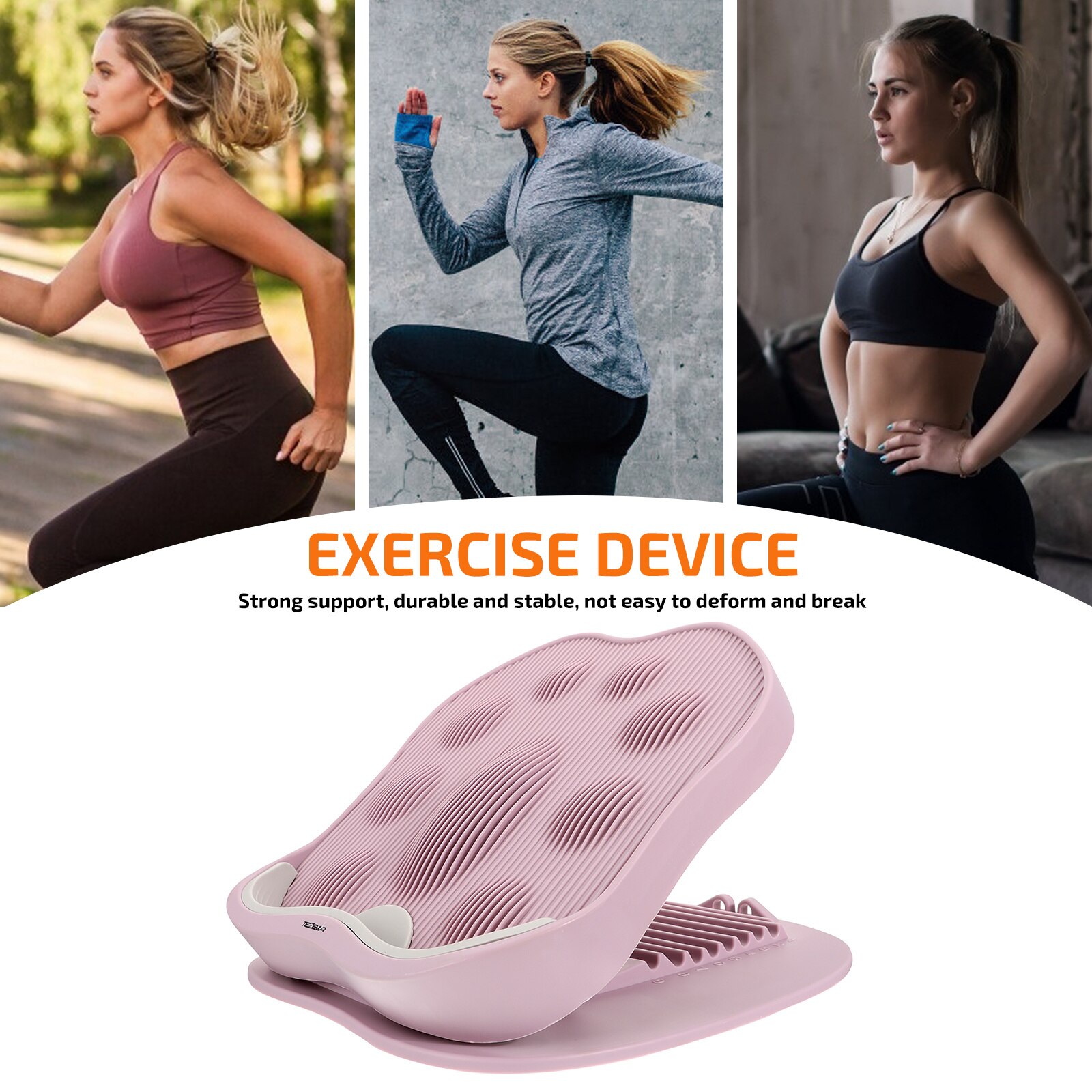 Slant Board Incline Board Portable Leg Exercise Tool Ankle Foot Calf Stretcher